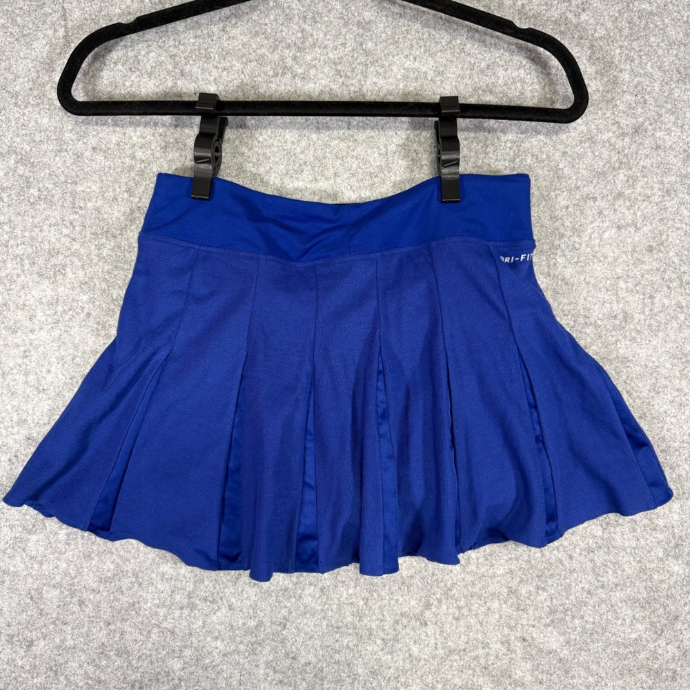 Nike Tennis Skort Womens Small Blue Pleated Dri-FIT Court Victory 728833-455 - Picture 8 of 8